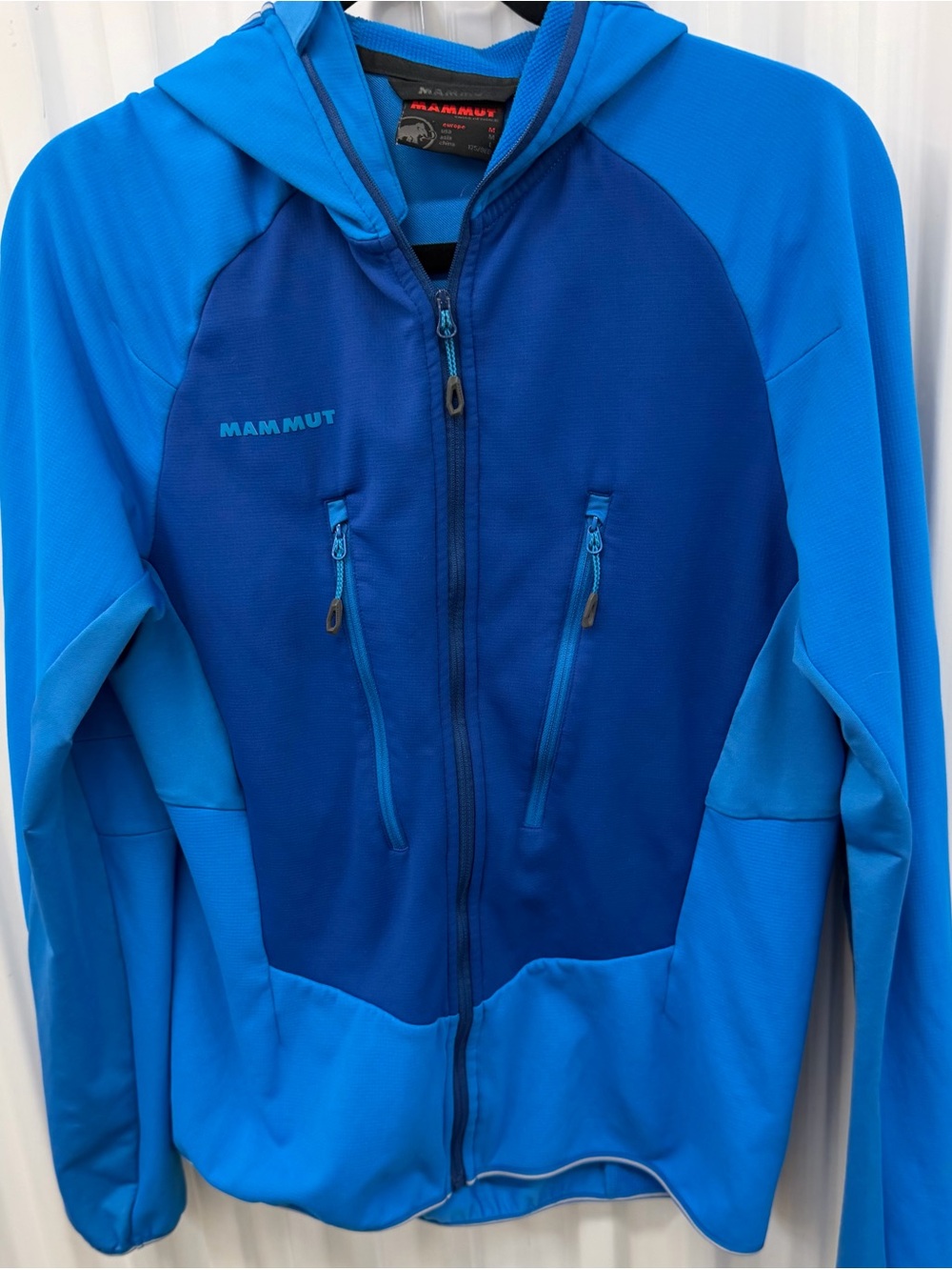 Mammut Aenergy Light ML Hooded Jacket Men’s M Blue